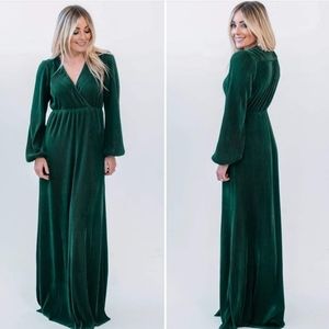 Baltic Born Venus Pleated Maxi Dress